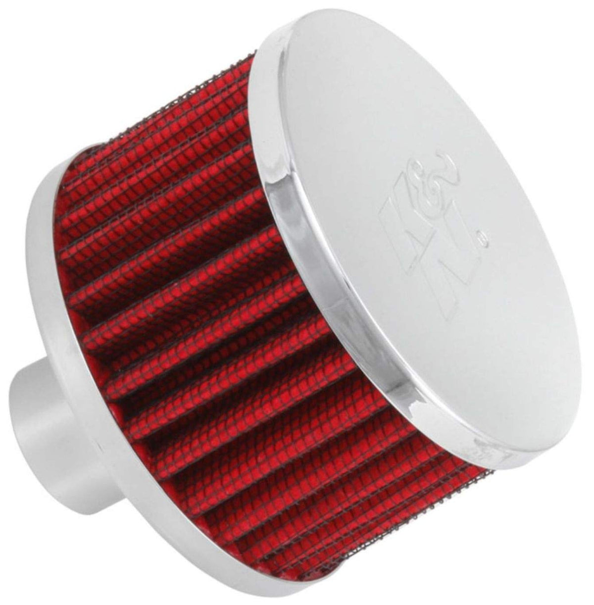 K&N FILTER 62-1170 K&N Vent Air Filter/Breather: High Performance, Premium, Washable, Replacement Engine Filter: Flange Diameter: 1 in, Filter Height: 2 in, Flange Length: 1 in, Shape: Breather, 62-1170