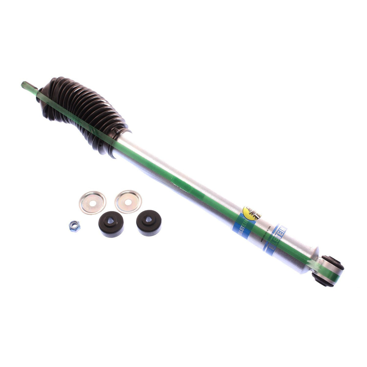 BILSTEIN 24-186872 Bilstein 24-186872 5100 Series Front Shock fits 2007 2017 Wrangler & 2018 Wrangler JK with 3.5-5" Front Lift - Monotube Design, Fade Free Performance