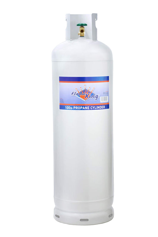 Flame King YSN100 23 Gal) Steel Propane Tank Cylinder with POL