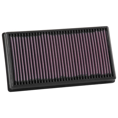 K&N FILTER 33-5071 K&N High-Flow Original Lifetime Engine Air Filter: Increase Power: Premium, Washable: Compatible with 2017-2026 Volkswagen: Atlas, Teramount, 33-5071
