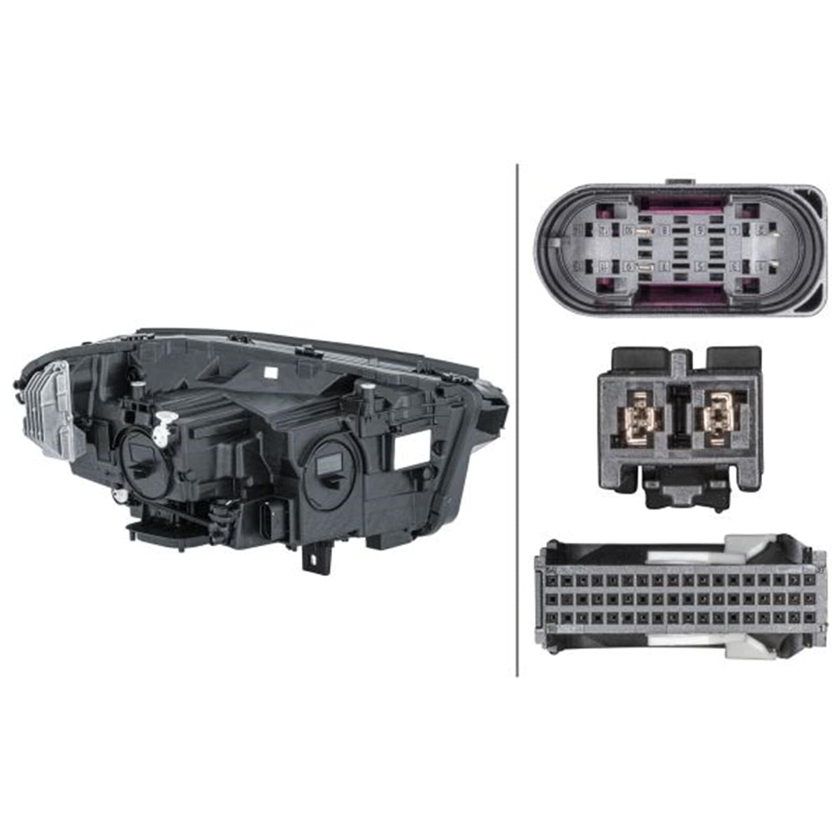 Hella 013074651 Headlight Assembly