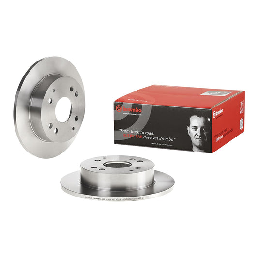 BREMBO 08580310C02 Brembo 08.5803.10 Standard solid Rear Brake Rotor ACURA/HONDA/HONDA (GAC) OE# 42510SV4A00