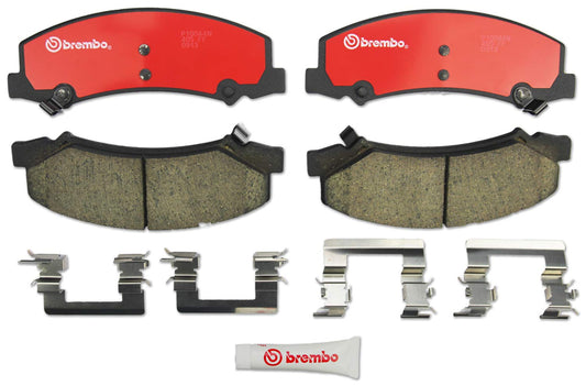 BREMBO P10044N Brembo P10044N Premium Ceramic Front Disc Brake Pad Set CHEVROLET/CADILLAC/BUICK OE# 15270292