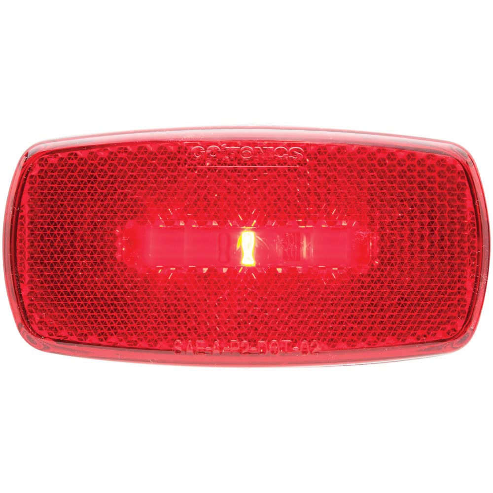 OPTRONICS MCL0032RBS Optronics MCL0032RBS LED Surface Mount Marker/Clearance Light (Red)