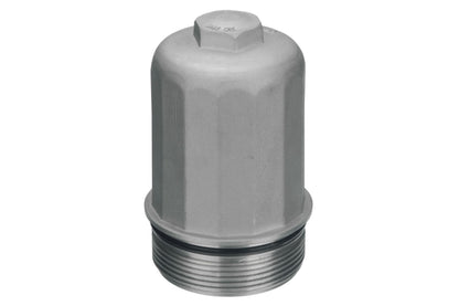 URO Parts 99610702055-PRM Oil Filter Cover, Aluminum vs OEM is plastic