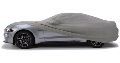 COVERCRAFT C17794MC Covercraft Custom 3-Layer Moderate Climate Car Cover | C17794MC | Compatible with: 2015-2019 Ford Mustang Coupe (Excludes Shelby GT350/GT500 Models) | Gray
