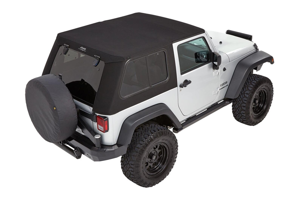 BESTOP 54462-17 Jeep® Trektop Pro - '07-18 Wrangler JK 2-Door (Black Twill)