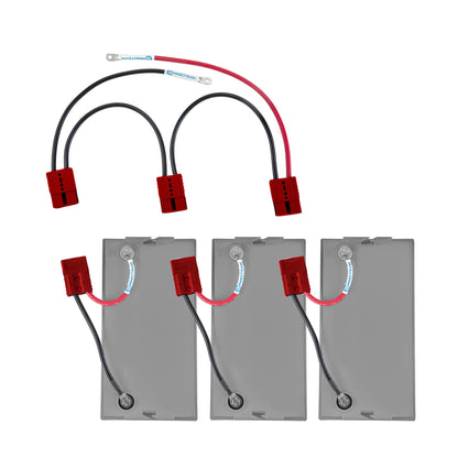 CONNECT EASE RCE36VHD Connect-Ease Heavy Duty 36V Series Connector Kit RCE36VHDK – 6-Gauge Marine-Grade Wire for High-Output Trolling Motors – Lithium Compatible – Quick Connect Wire Connectors – Batteries Not Included
