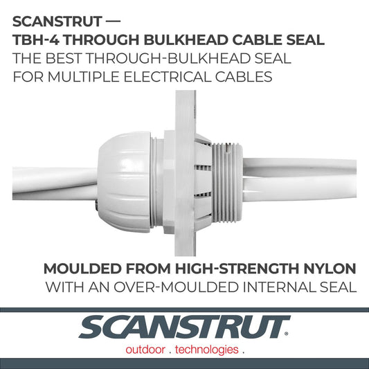 SCANSTRUT TBH-4 Scanstrut TBH-4 THROUGH BULKHEAD SEAL - UP TO 5 CAB