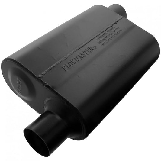 FLOWMASTER 942548 Flowmaster Super 44 Series Chambered Muffler – 2.50" Offset In/Offset Out