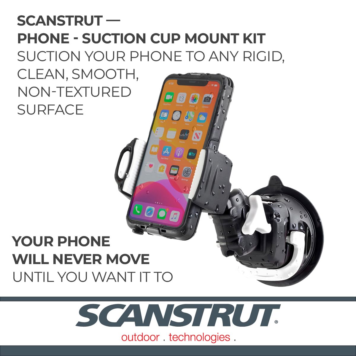 SCANSTRUT RLS-509-405 Scanstrut RLS-509-405 ROKK Mini for Phone with Suction Cup Base