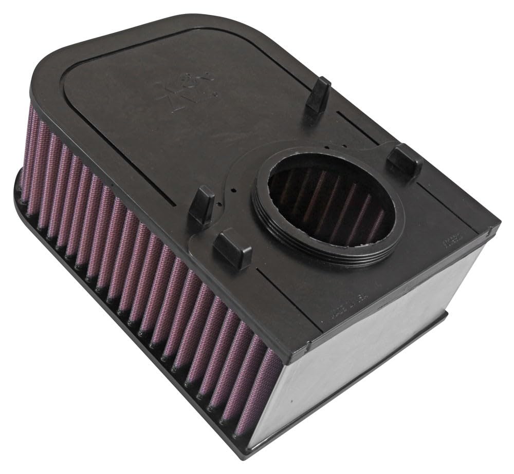 K&N FILTER E-0660 K&N High-Flow Original Lifetime Engine Air Filter: Increase Power & Acceleration, Washable, Premium, Replacement Car Air Filter: Compatible with 2015-2026 Porshe Macan E-0660