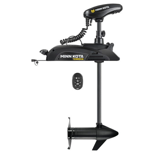 MINN KOTA 1358340 Minn Kota Kayak Terrova Bow-Mount Electric Trolling Motor with GPS – 55 Lb. Thrust, 36 in. Shaft, Freshwater