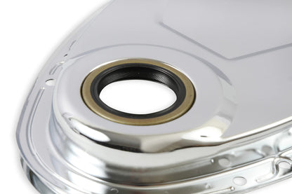 MR GASKET 4590 Mr. Gasket 4590 Chrome Plated Timing Cover Complete Kit