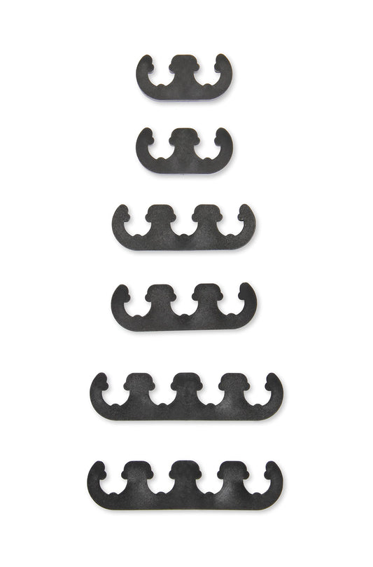 MR GASKET 9728 Mr. Gasket 9728 Wire Separators - Plastic - 7 mm / 8 mm - Black
