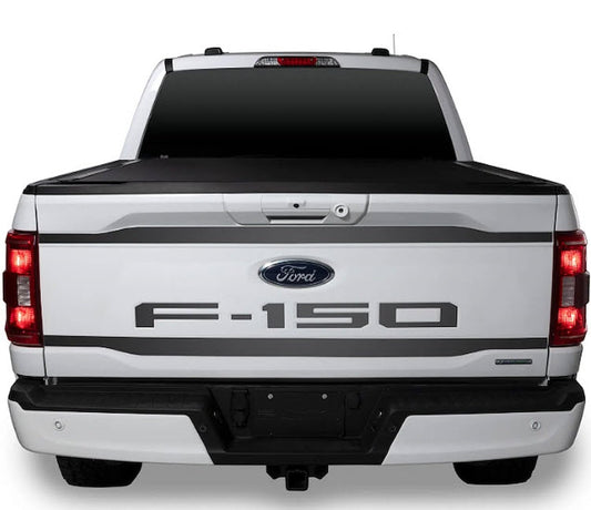 PUTCO 55559BPFD Putco Ford F-150 Tailgate Lettering Kit - Black Platinum - Cut Lettering - Fits Ford F150 2021-2027