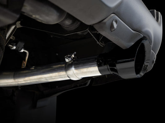AWE Tuning 3015-33006 AWE Tuning 19-21 RAM 1500 5.7L (w/Cutouts) 0FG Dual Rear Exit Cat-Back Exhaust - Diamond Black Tips - 3015-33006