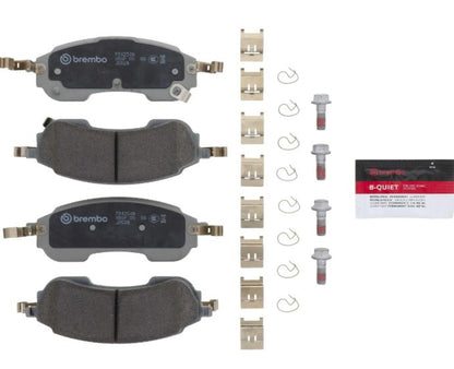 BREMBO P24254N Brembo P24254N DISCBRAKEPADSET NAOCERAMIC
