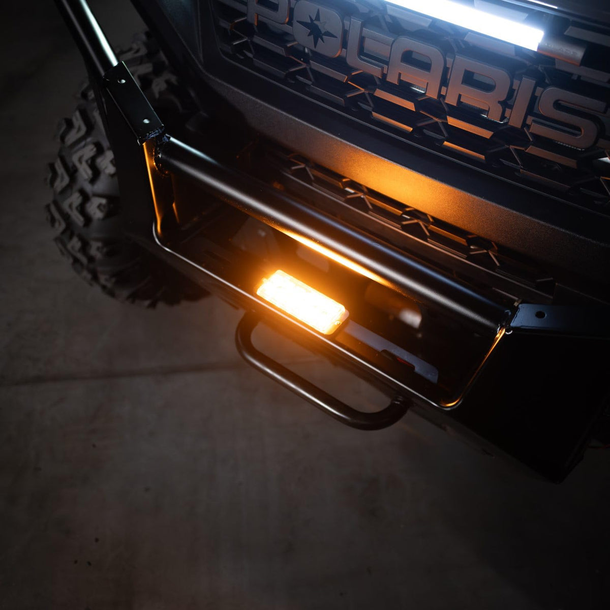 Putco 960205 Putco Stinger™ PRO LED Strobe Lightheads, 5" Dual Row Amber & White