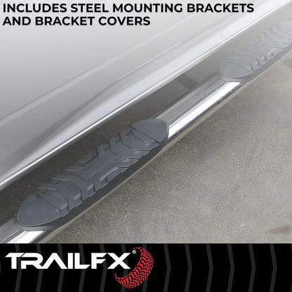 TRAILFX A1541S Trailfx Trail FX A1541S 4 INCH Oval NERF BAR PSS