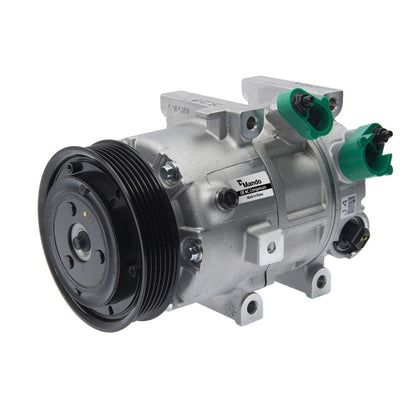 MANDO 10A1087 Mando 10A1087 AC Compressor with Clutch Original Equipment (Pre-filled Oil)
