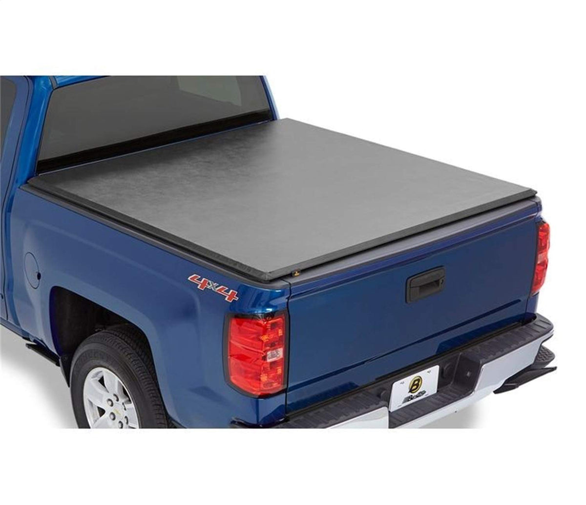 BESTOP 19182-01 Bestop 19182-01 EZ-Roll Tonneau Cover for 2007-2018 Toyota Tundra (w/ and w/o deck rails), 5.5' bed