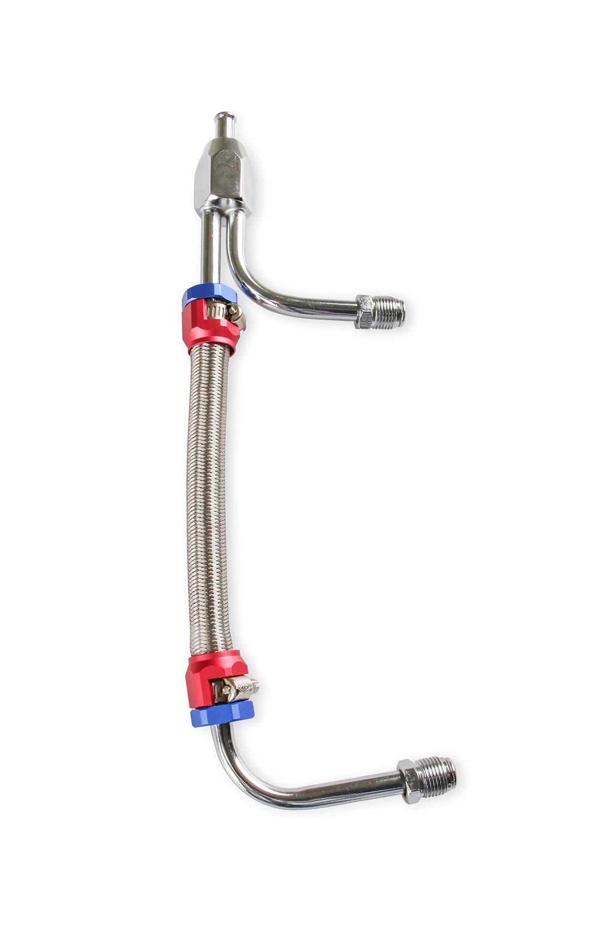 MR GASKET 1556G Mr. Gasket Fuel Line, Adjustable Holley W/Gauge, 0.125 in. NPT