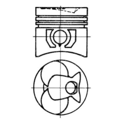 Hella 93444600 PISTON