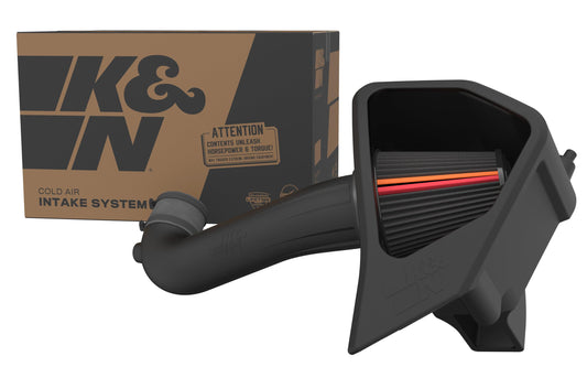 K&N FILTER 50-3110D K&N NextGen Cold Air Intake System: Dry-Flow Cotton Filter: Compatible with 2019-2025 CADILLAC/CHEVROLET/GMC Escalade; Silverado 1500; Suburban; Tahoe; Sierra 1500; Yukon; Yukon XL; 50-3110D