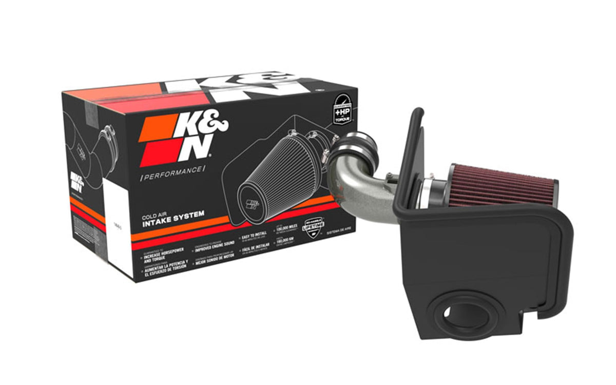 K&N FILTER 69-6036TC K&N Cold Air Intake System: High-Flow Air-Filter, Increase Performance & Horsepower: Compatible with 2021 MAZDA 3, 69-6036TC