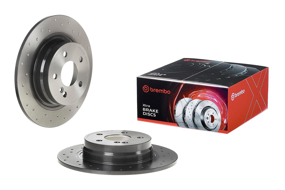 BREMBO 08A6124XC02 Brembo Disc Brake Rotor 08.A612.4X