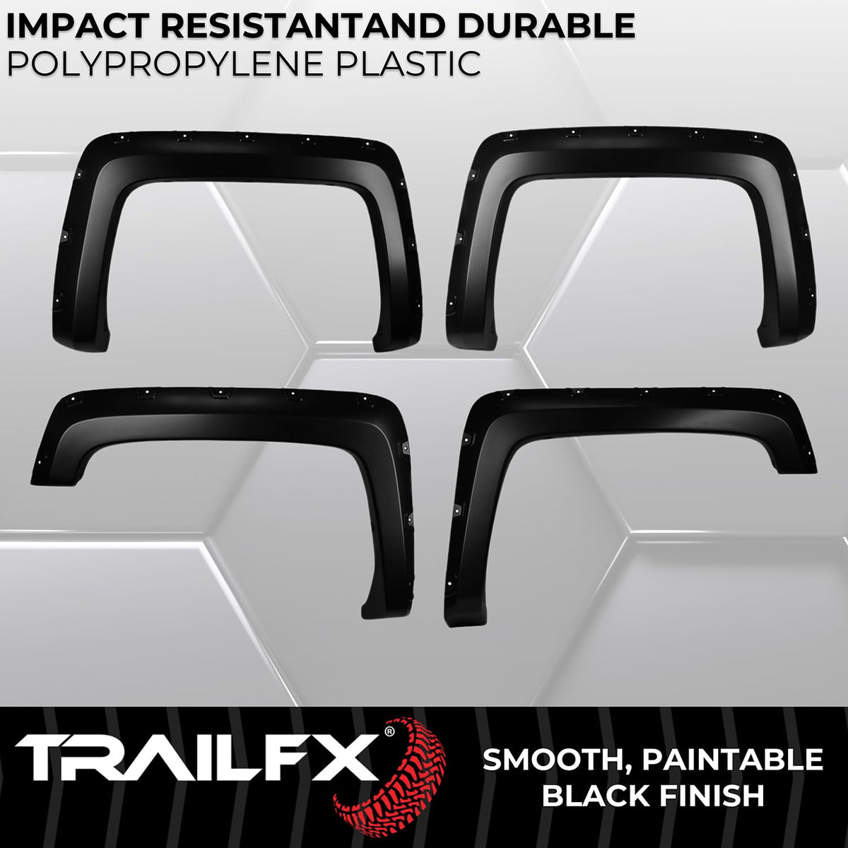 TRAILFX TFC3002S Trailfx TFC3002S POCKET STYLE FLARE SMOOTH SET OF 4