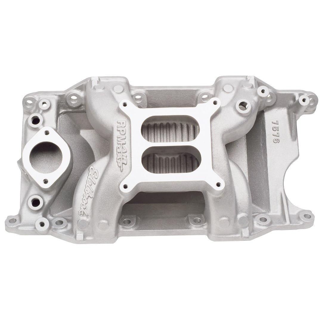 EDELBROCK 7576 Edelbrock 7576 Performer RPM Air-Gap Intake Manifold