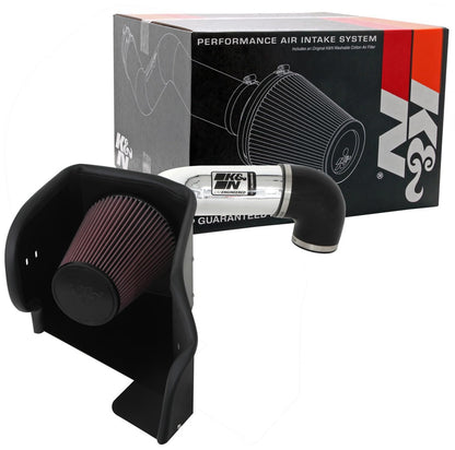 K&N FILTER 77-1561KP K&N Cold Air Intake System: High-Flow Air Filter, Increase Performance & Towing: Compatible with 2009-2023 RAM/DODGE 1500 Classic, 1500, 2500, 3500, 77-1561KP