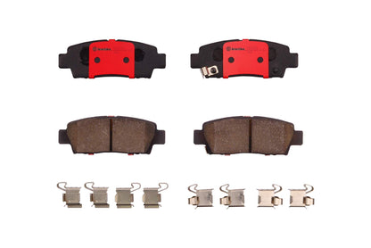 BREMBO P83123N Brembo P83123N Premium Ceramic Rear Disc Brake Pad Set TOYOTA OE# 0446607011