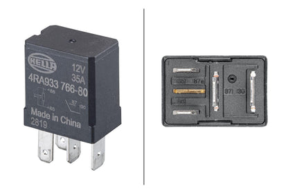 Hella 933766801 Relay, Main Current