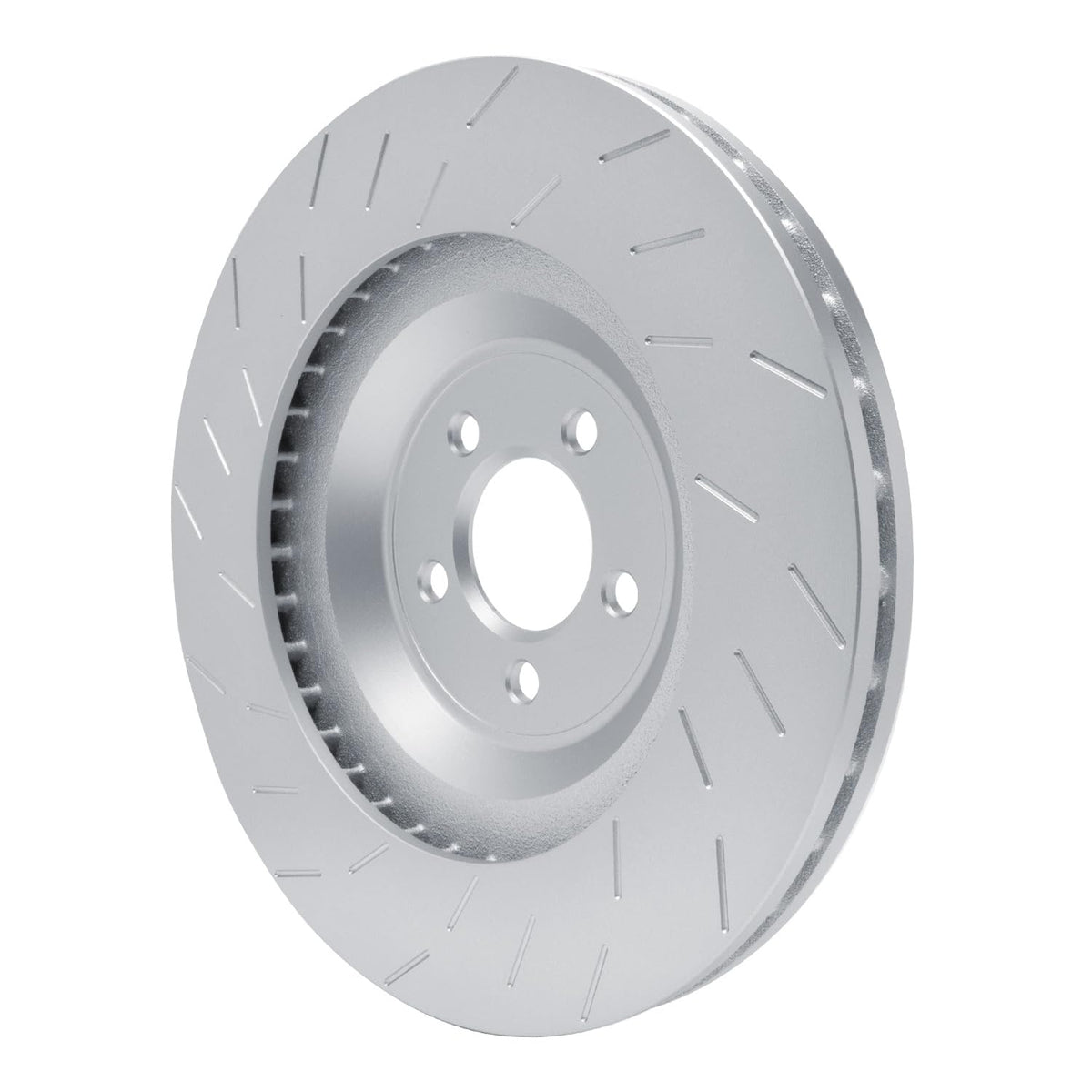 Dynamic Friction 910-40036 HI-CARBON GEOMET COATED ROTOR SLOTTED