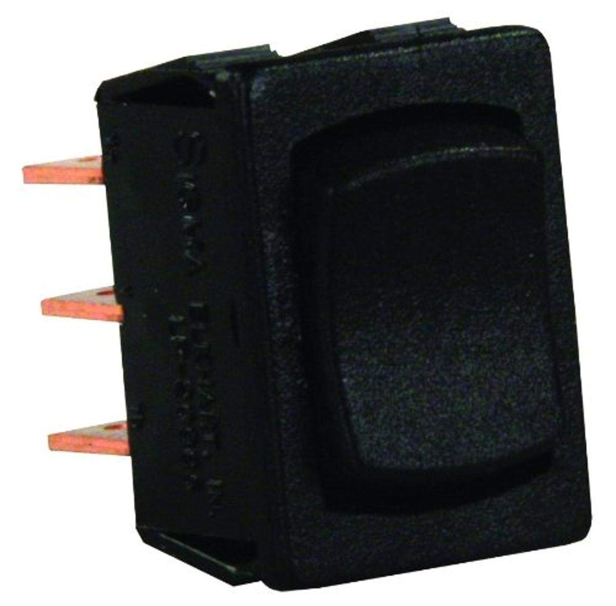 JR PRODUCTS 13445 JR Products 13445 Mini Mom-On/Off/Mom-On Switch - Black
