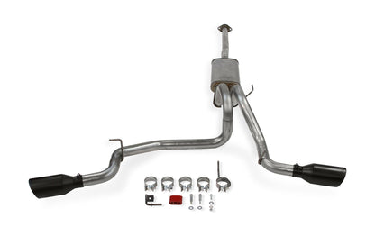 FLOWMASTER 717876 Flowmaster 717876 FlowFX Cat-Back Exhaust Kit Dual 2.5 Inch Stainless Steel Tailpipes 4.5 Inch Black Ceramic Coat Stainless Tip Compatible with 2005-2015 Toyota Tacoma 4.0L 2/4WD and all Wheelbases