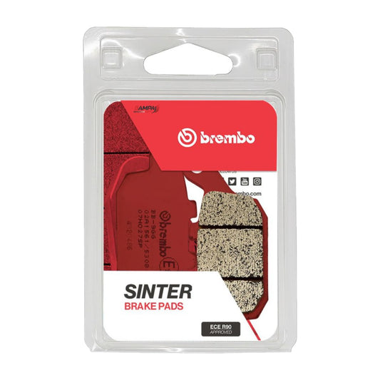 BREMBO 07HO27SP Brembo 07HO27SP Disc Brake Pad Set for Buell Blast 2001-2009, Lightning CityX XB9SX 2005-2010, M2 Cyclone 1998-2002
