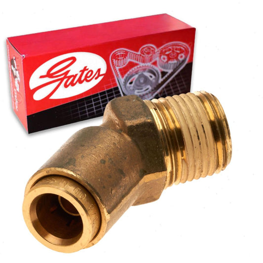 Gates G31102-0606 AIR BRAKE TO MALE PIPE-45 (SURELOK