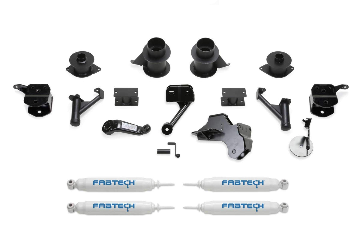 FABTECH K3173 Fabtech K3173 Basic Lift System w/Shocks 5 in. Lift w/Performance Basic Lift System w/Shocks
