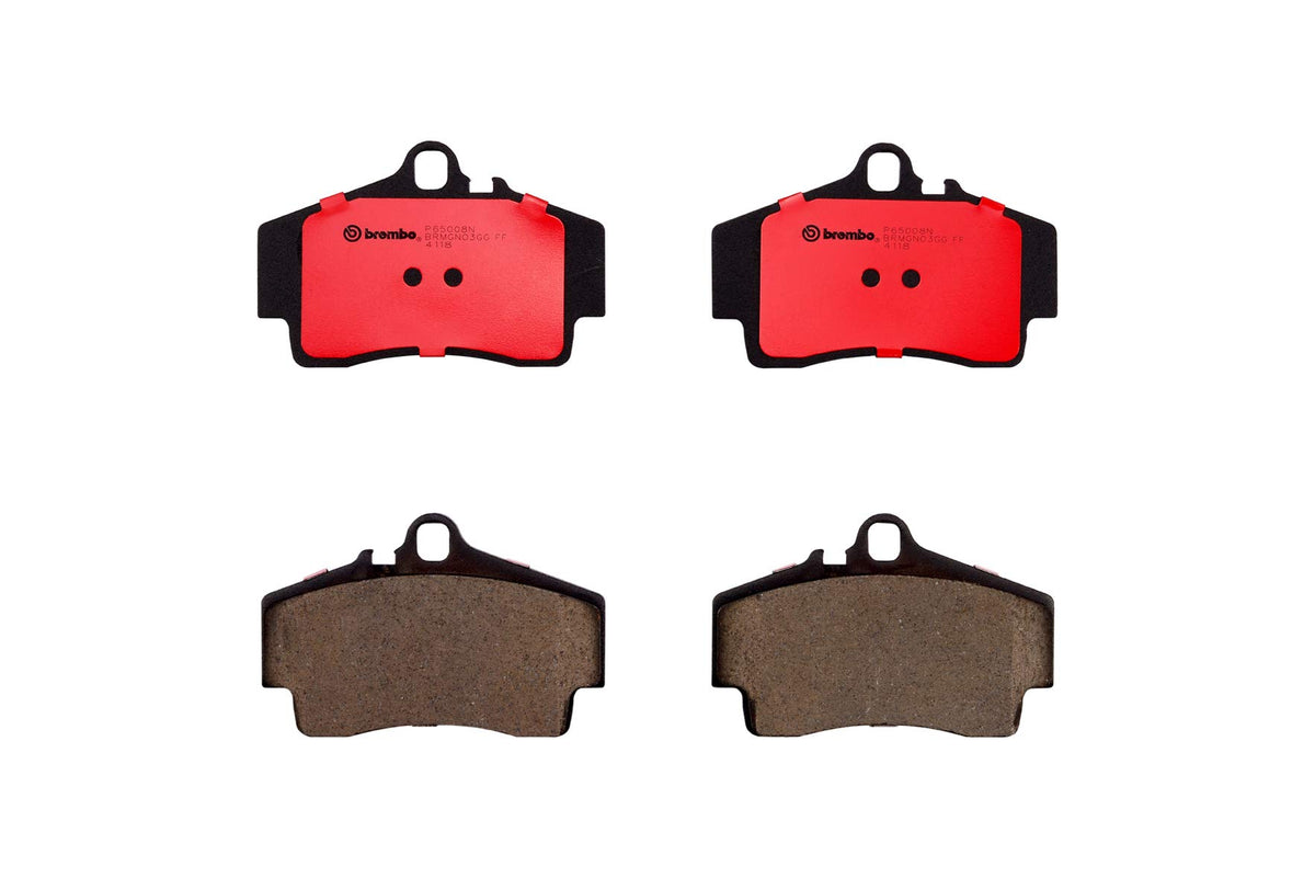 BREMBO P65008N Brembo P65008N Premium Ceramic Rear Disc Brake Pad Set PORSCHE OE# 98635293910