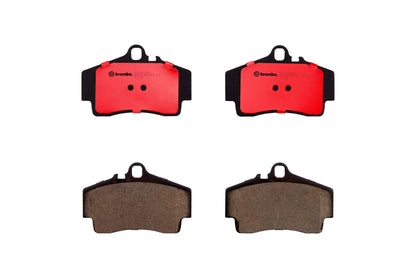 BREMBO P65008N Brembo P65008N Premium Ceramic Rear Disc Brake Pad Set PORSCHE OE# 98635293910