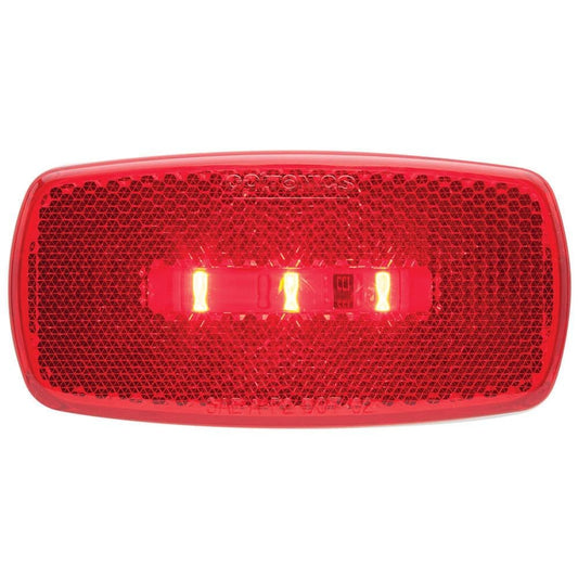 OPTRONICS MCL32RS Optronics MCL32RS Surface Mount LED Marker Clearance Light with Reflex, Red