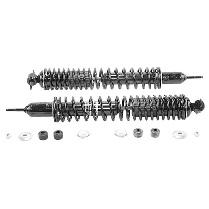 MONROE 58551 Monroe Load Adjusting 58551 Suspension Shock Absorber and Coil Spring Assembly Pack of 2 for Chevrolet Camaro
