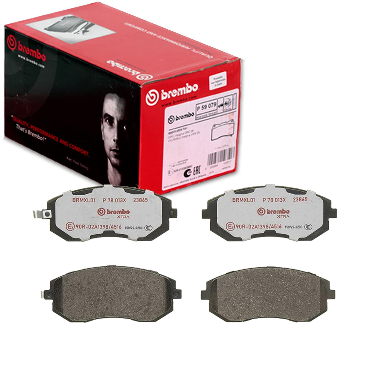BREMBO P78013X Brembo P78013X BRAKE PAD