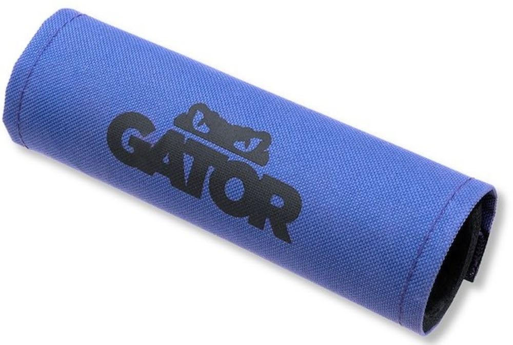 DURAFLEX 21894 Duraflex Gator® Tow Bar Release Handle Grip 21894, for Use Gator Portable Waste Holding Tank Towing Handle, 1.9 Inch Diameter x 6.8 Inch Length, EPDM Foam, Blue, Single