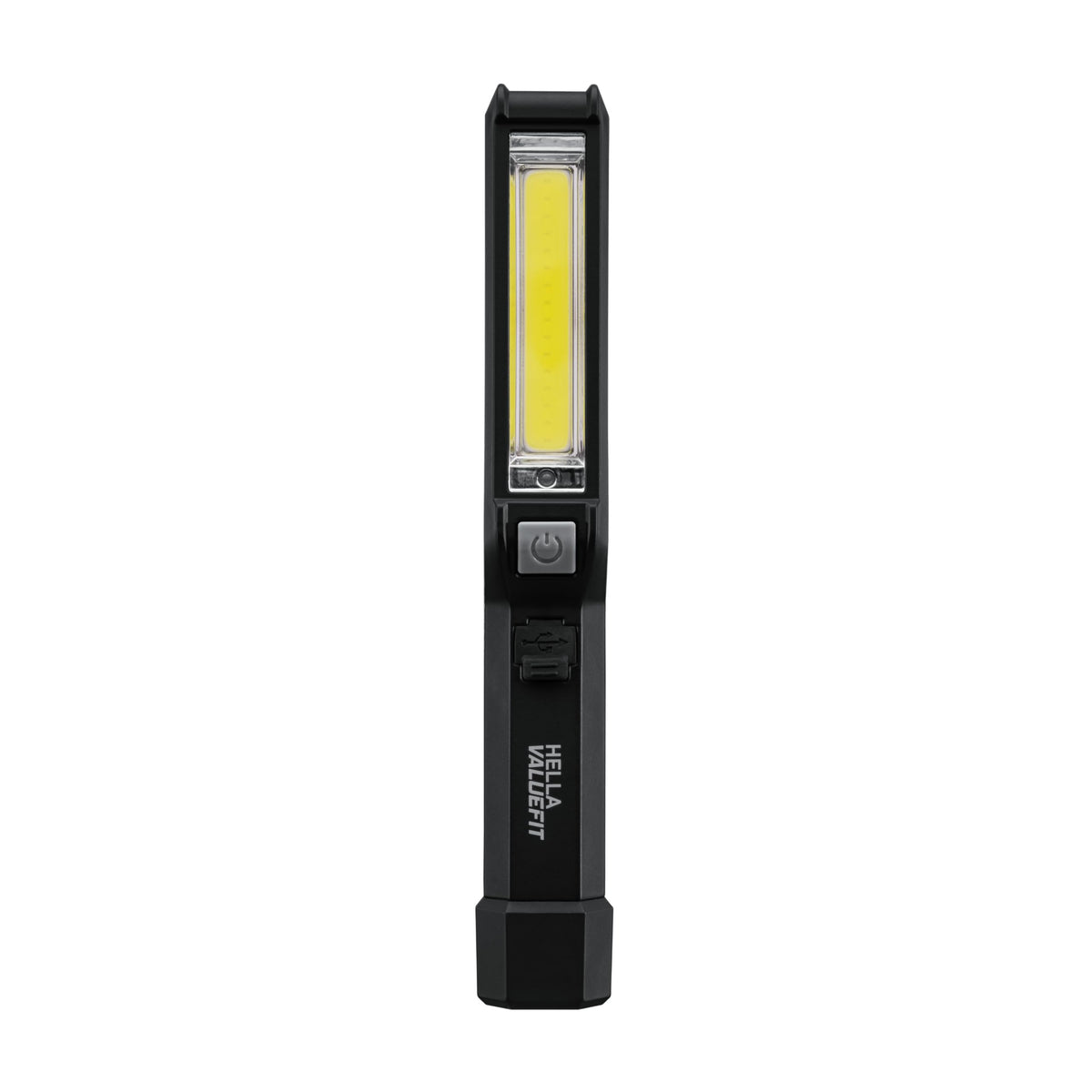 HELLA 357300101 Hella VALUEFIT UPL150 Rechargeable Pen Flashlight, 150 Lumen LED, Compact Design, Rotating Clip with Magnet