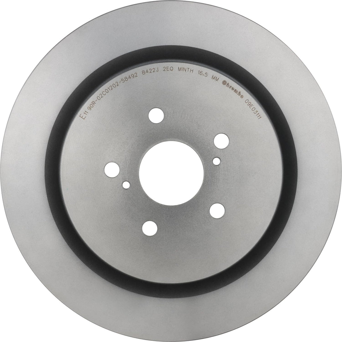 Brembo 09.E031.11 UV Coated vented Brake Rotor LEXUS OE#